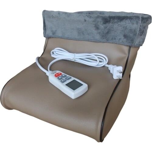 Household Electric Massageer PU Electric Warm Foot Warmer Washable Heat 3 Modes Heat Settings Warmer Cushion Thermal Foot Warmer