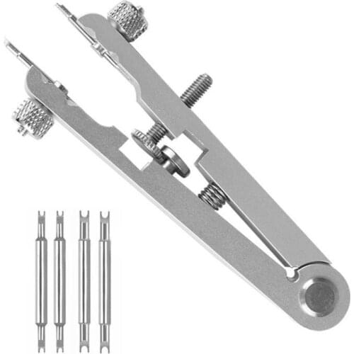 BEAFIRY Watch Repair Tool Raw Ear Pliers 6825 Spring Bar Disassembly Pliers Batch V-shaped dismantling Watch Belt Holder Pin