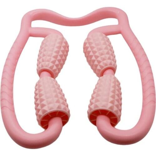 Creative Roller Massager Sports Leg Massage Relaxation, 4 Roller Anti Fatigue Muscle Relaxer Massager, Handheld Massage Tools