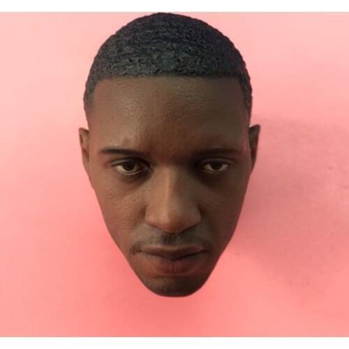 In Stock 1/6 Scale Male Figure Accessory Basketball Star Tracy McGrady Head Sculpt Carved Model For 12" Action Figure Body Toys