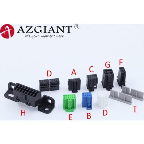 Full set connector terminal jack for Test cables for Mercedes Benz Work with VVDI MB BGA TOOL and CGDI Prog MBw204 key plug