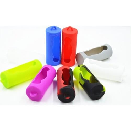 Silicone Sleeve 26650 Battery Cover Case For 26650 Battery Protective Bag Pouch Batteries Holder Storage Box