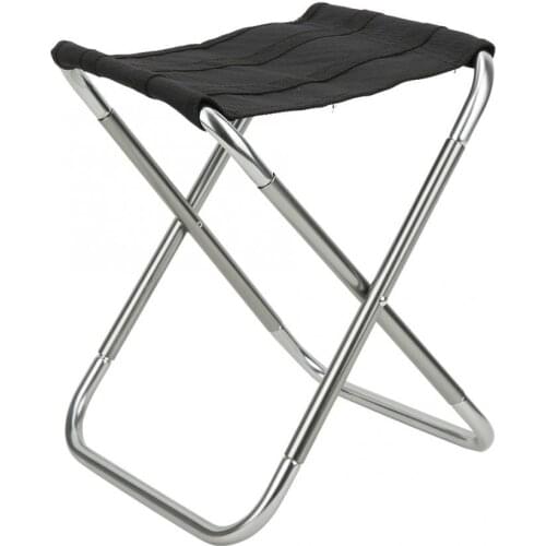 Folding fishing stool 7075 aviation aluminum alloy portable chair dirt-proof anti-fouling outdoor reat stool fishing tool