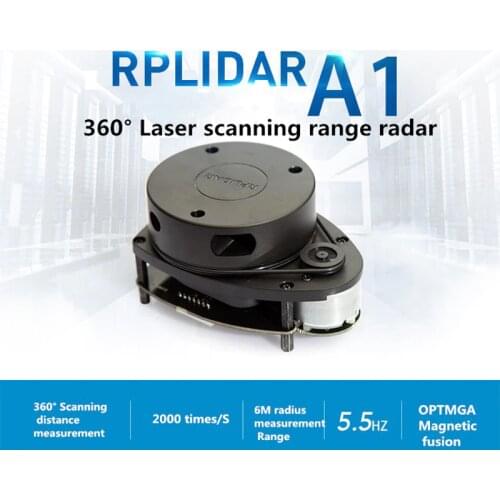 Sunhokey RPLIDAR A1 2D 360 Degree 12 Meters Scanning Radius lidar Sensor Scanner