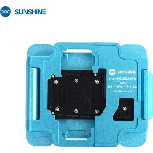 SUNSHINE 3in1 T-007 For iphone 11/11 pro/ 11 pro max ip11 for iphone11 pro max Motherboard/Logic board Middle Layer Tester tool