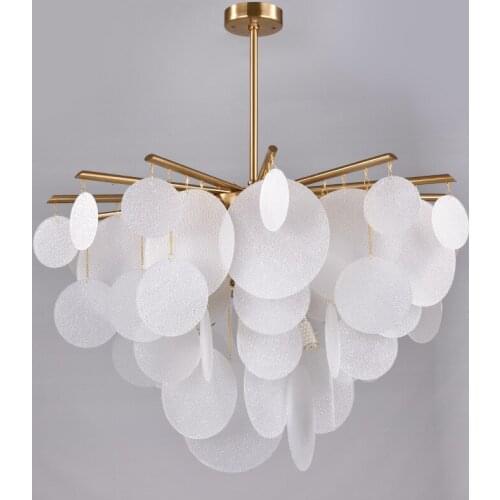 Vintage LOFT Crystal Led Chandelier Lighting Luxury Bedroom Glass Hanging Lamp Living Room Restaurant Indoor Home Decor Lighting