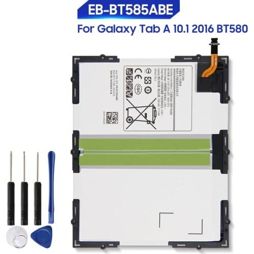 Original Replacement Samsung Battery For Galaxy Tab A 10.1 2016 T585C BT580 SM-T585 EB-BT585ABE EB-BT585ABA 7300mAh
