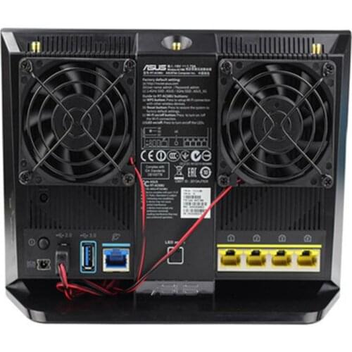 1Set Cooling Fan USB Fan Cooler for A-SUS RT-AC68U/AC86U/AC87U/R8000 Router Q1JC