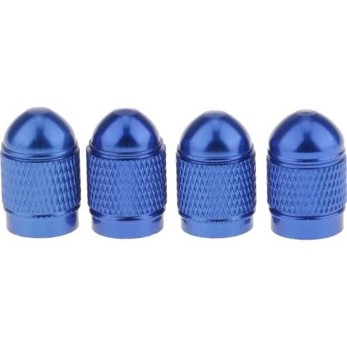 12PCS Car Auto Wheel Truck Easy To Screw On Tire Cover Caps - Red+Black+Blue