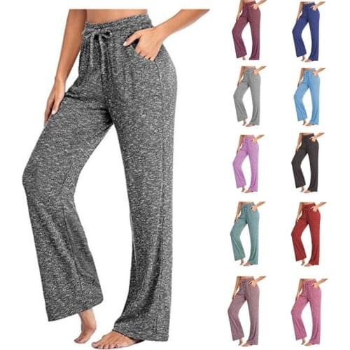 AOSHENG Women's Loose Pants