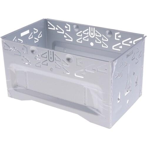 Car Part Stereo Audio Refitting Kit ISO 2DIN Install Metal Cage Mounting Bracket Car Stereo Audio Refitting