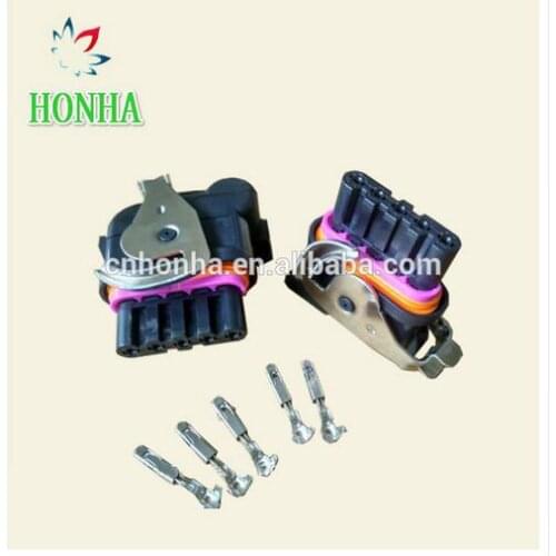 Free shipping 5 pin car generator socket plastic waterproof wiring harness cable connector auto plug 18242000000