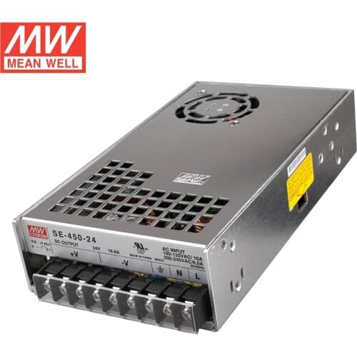 BLV MGN Cube 3d printer good quality power supply Geniune Meanwell PSU SE-450-24 24V18.8A 450W Mean Well Psu