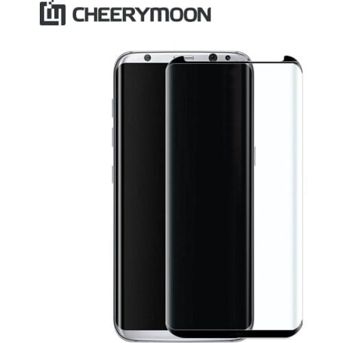 CHEERYMOON 3D For Samsung Galaxy S8/S8Plus Oleophobic Coating Full Cover Screen Protector TOP Quality S8 Plus Tempered Glass