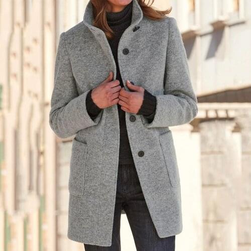 Clocolor Women's Gray Coats