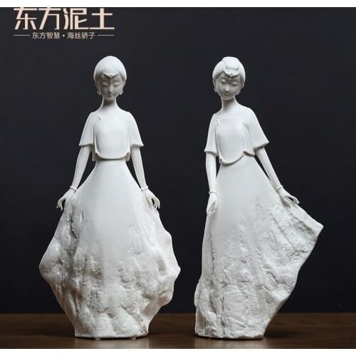 Characters furnishing articles sitting room TV ark rich ancient frame decorative ceramics handicraft/quality really