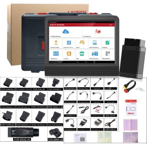 Launch X431 V+ Wifi/Bluetooth 10.1inch Tablet Global Version 2 Years Update Online