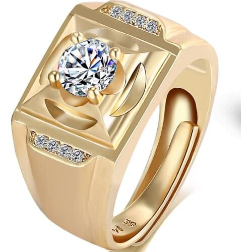 Misncol Gold Rings For Men