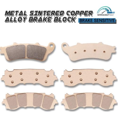 Motorcycle Front & Rear Brake Pads for HONDA GL 1800 GL1800 Goldwing Tour J Manual B BD D DA Airbag DCT 2018 2019 2020 18 19 20