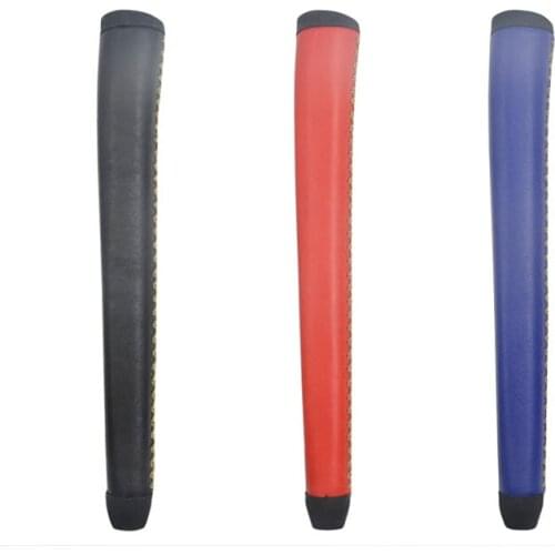 3 EA hand stitching colored cowhide genuine leather golf putter grips
