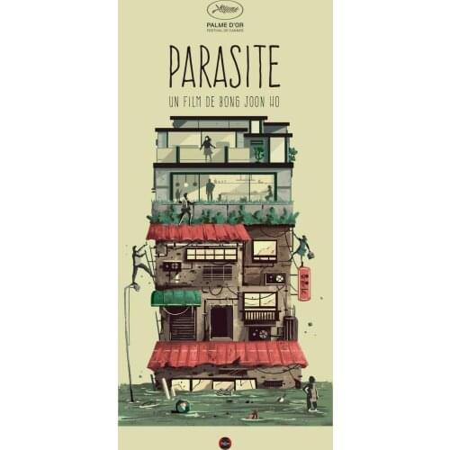 Parasite Movie Art Film Print Silk Poster Home Wall Decor 24x36inch
