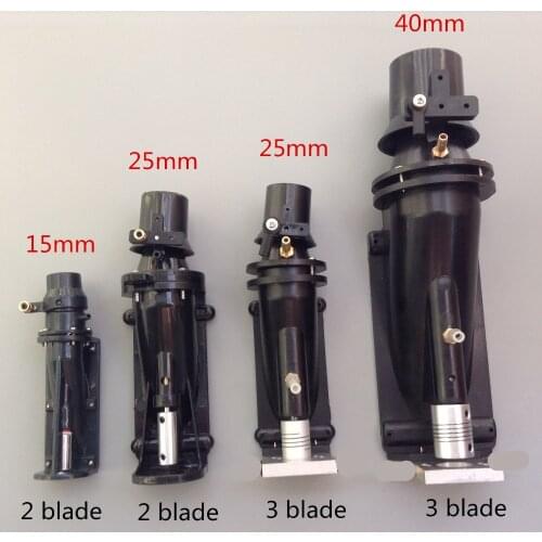 15mm 26mm 40mm Speed Boat Water Jet Pump Hole Pump Sprayer Motor Injector Water Thruster for RC Boats Turbo Jet Part