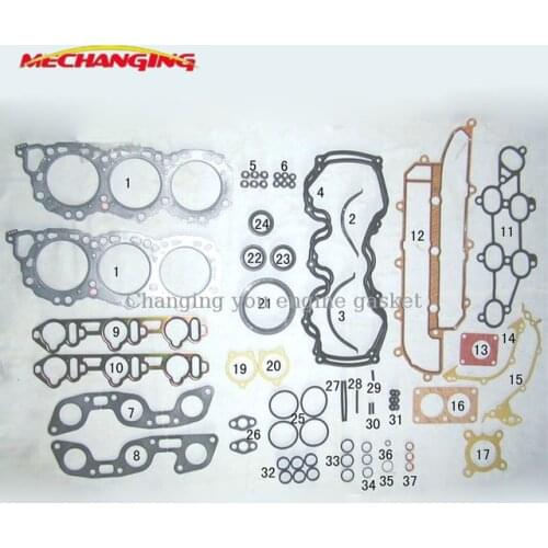 VG30S VG30 For NISSAN CEDRIC 3.0L Engine Parts Engine Rebuilding Kits Full Set Engine Seal Gasket Engine Gasket 10101-39V26