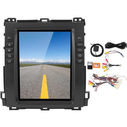 10.4in Navigation Display Bluetooth Audio Video Player for Android Fit for Toyota Land Cruiser Prado 2002-2009