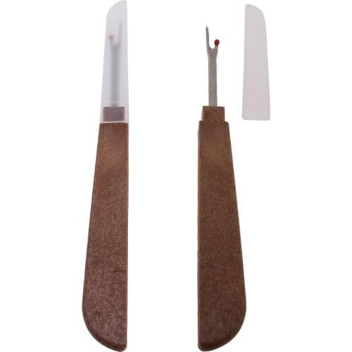 2Pcs Plastic Handle Craft Thread Cutter Seam Ripper Stitch Unpicker Needle Arts Sewing Tools