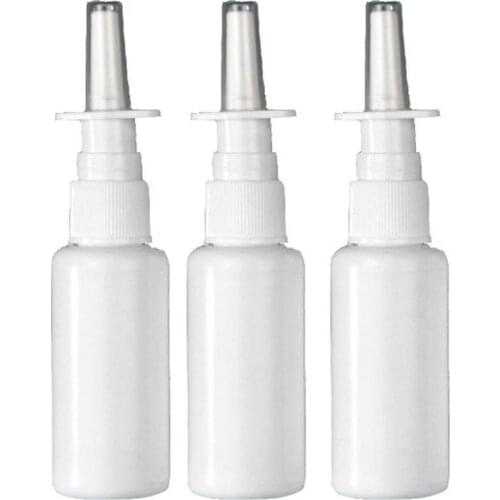 5/10pcs 10ml Mist Nose Spray Refillable Bottle For Packaging Spray Bottle Empty Plastic Nasal Spray Bottles Pump Sprayer
