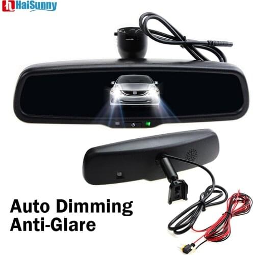 HaiSunny Auto Anti-highlight Car Interior Rear View Mirror with Special Bracket For Honda CRV CIVIC Toyota Hyundai Kia VW Ford