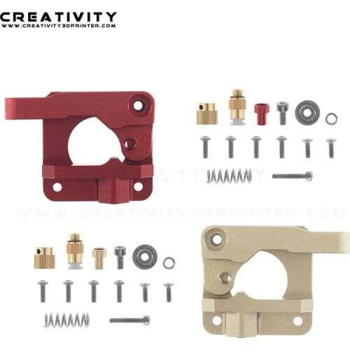 3D Printer Parts MK8 CR10 Extruder Aluminum Alloy Block Bowden Extruder 1.75MM Filament Reprap Extrusion For MK8 CR-10 DIY