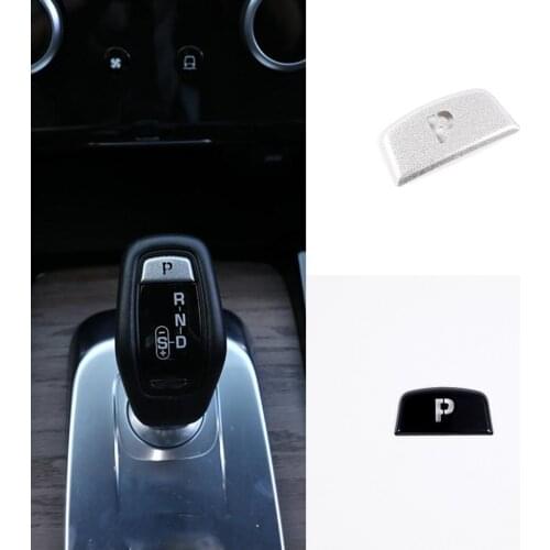 For Land Range Discovery Sport Range Rover Sport Evoque Gear Shift Knob P Button Stickers For Jaguar E-PACE XEL Car Accessories