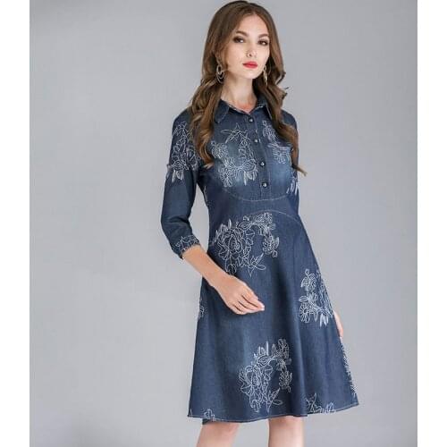 Модные джинсовые платья GUILANTU China At AliExpress