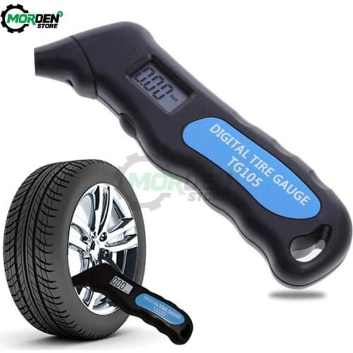 Air Pressure Gauge Meter Digital Car Tire Tyre LCD Display Manometer Barometer Tester for Car Motorcycle Bike TG105