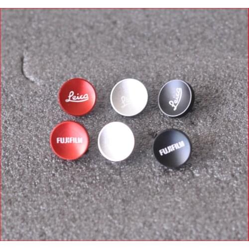 Metal Concave Soft Shutter Release Button For Fuji X20 X100 XT10 XPRO1X-PRO2 X-E2 XE1 X30 X20 Leia M7 M9 Cameras Photo Studio
