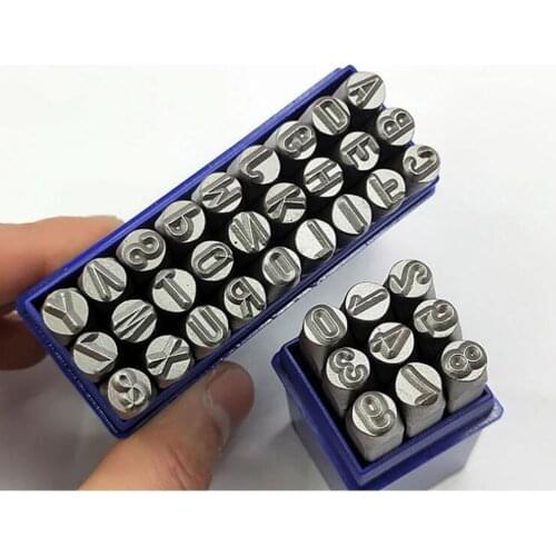 Steel Punch Set for Jewelry Gold Silver Punch Stamp Tool