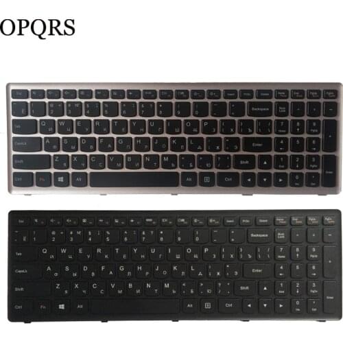 New Russian keyboard for Lenovo Ideapad Z500 Z500A Z500 Z500G P500 black RU laptop keyboard with frame No backlight
