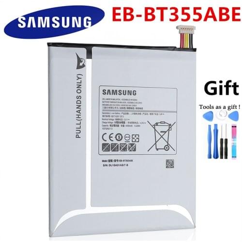 Original Samsung Tablet Battery For Samsung GALAXY Tab A 8.0 T355C EB-BT355ABE GALAXY Tab5 SM-T355 T350 SM-P350 P355C T357W