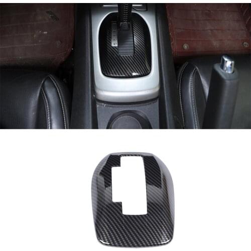 Car Gear Shift Panel Trim Decoration Cover for Chevrolet Camaro 2010 2011 2012 2013 2014 2015 Car Interior Accessories ABS Black