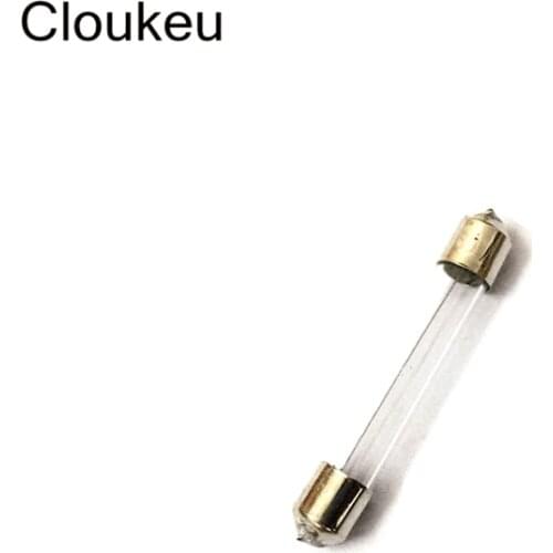 10Pcs 7*45 Fast blow Glass fuse 7x45mm Fuse 250V 1A 2A 3A 4A 5A 6A 8A 10A 15A 20A