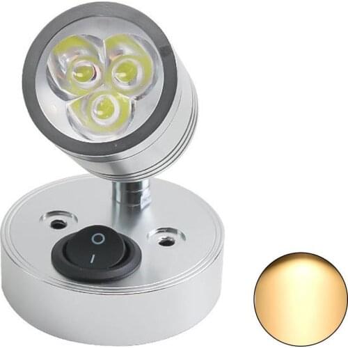 Led Ceiling Car Light 12v Universal Camper Vans Caravan Boats Rv Lighting Reading Light Yacht Wall Light Mirror Lamp Accessories