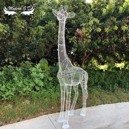 Outdoor garden large decorative iron sculpture