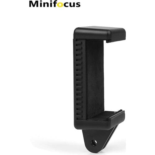 Minifocus Mobile Cell Phone Clip Adapter for Gopro Vlog Selfie Stick Tripod Smartphone Vlogging kit Video Clamp Mount Holder