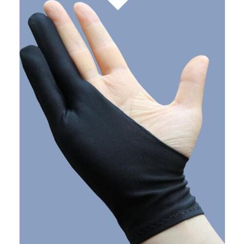 Painting gloves Sketch Three fingers gloves Lycra