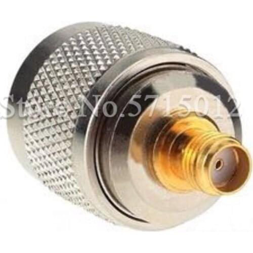 2Pcs Pure Copper RF Coaxial Cable Adaptor N/SMA-JK N Male Head Turn to SMA Famale Head Plug Connector