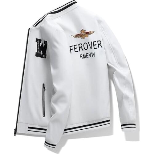 2021 Military Jacket Men Spring Autumn Pilot Chaqueta Jackets Casual Zipper Coat Mens Bomber Jackets Cargo Flight Jacket Male