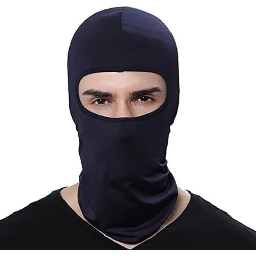 Breathable Motorcycle Face Mask Unisex Cycling Full Cover Face Mask Hat Lycra Summer Sun Ultra UV Protection Thin