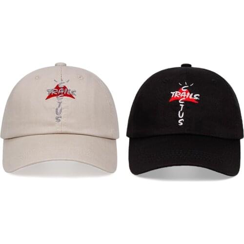 Cactus Trails Baseball Caps 100% Cotton Cactus Jack Travis Scott Unisex Dad Hat Cap ASTROWORLD Embroidery Man Women Summer Hat