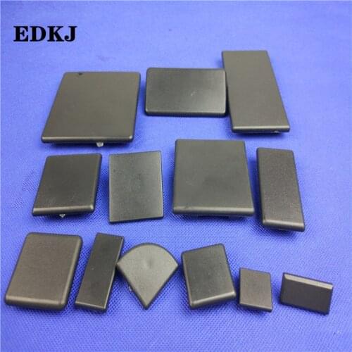 5pcs black Nylon End Cap Cover Plate for EU Aluminum Profile 2020 2040 2080 3030 3060 4040 4080 4545 5050 CNC 3D Printer Parts